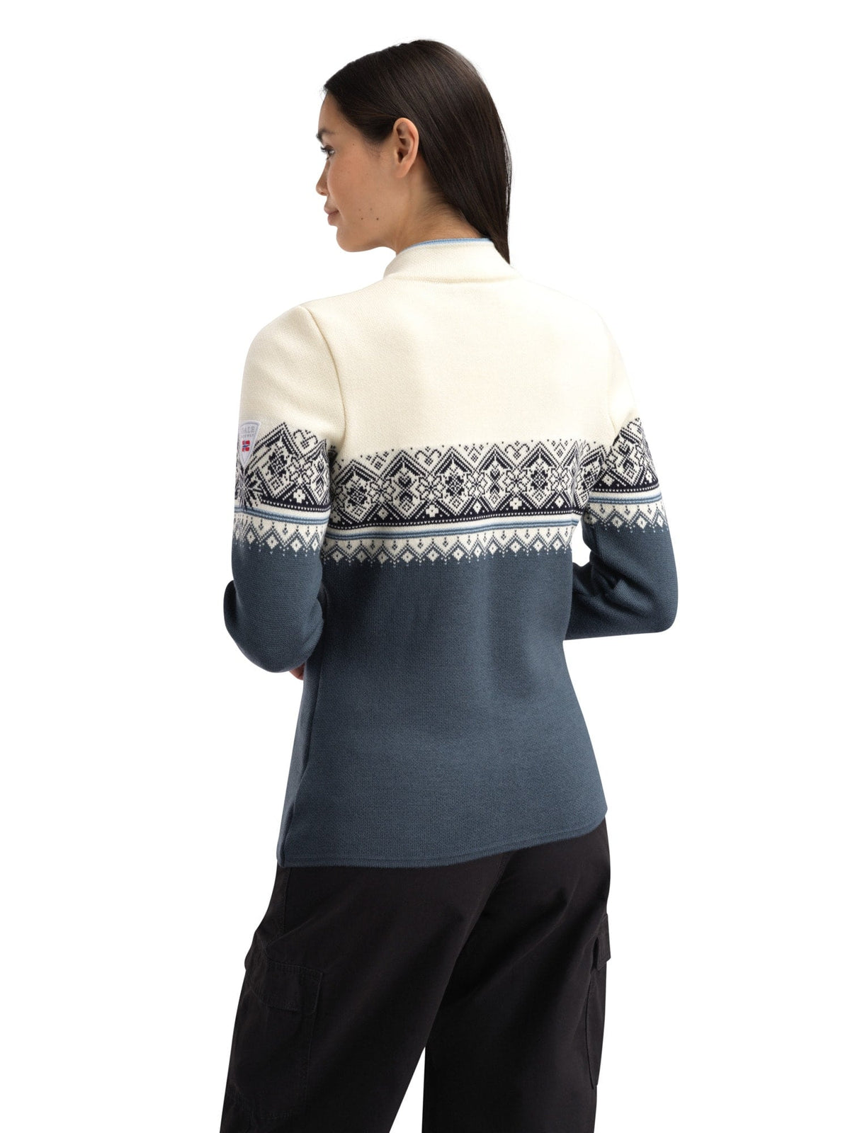 Dale of Norway Women Moritz Women's Jacket Steel Offwhite Navy