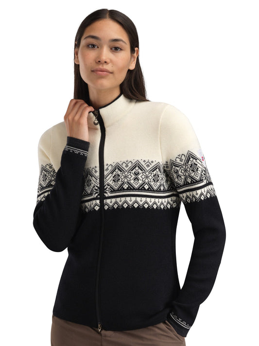 Dale of Norway Women Moritz Women's Jacket Black Offwhite Dark Charcoal