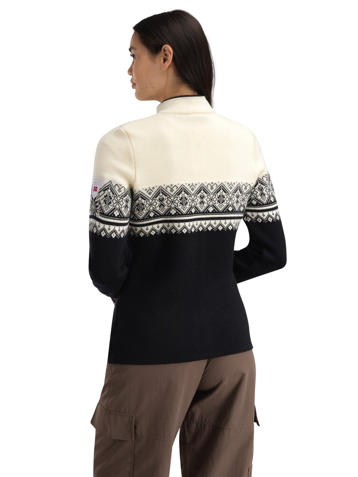 Dale of Norway Women Moritz Women's Jacket Black Offwhite Dark Charcoal