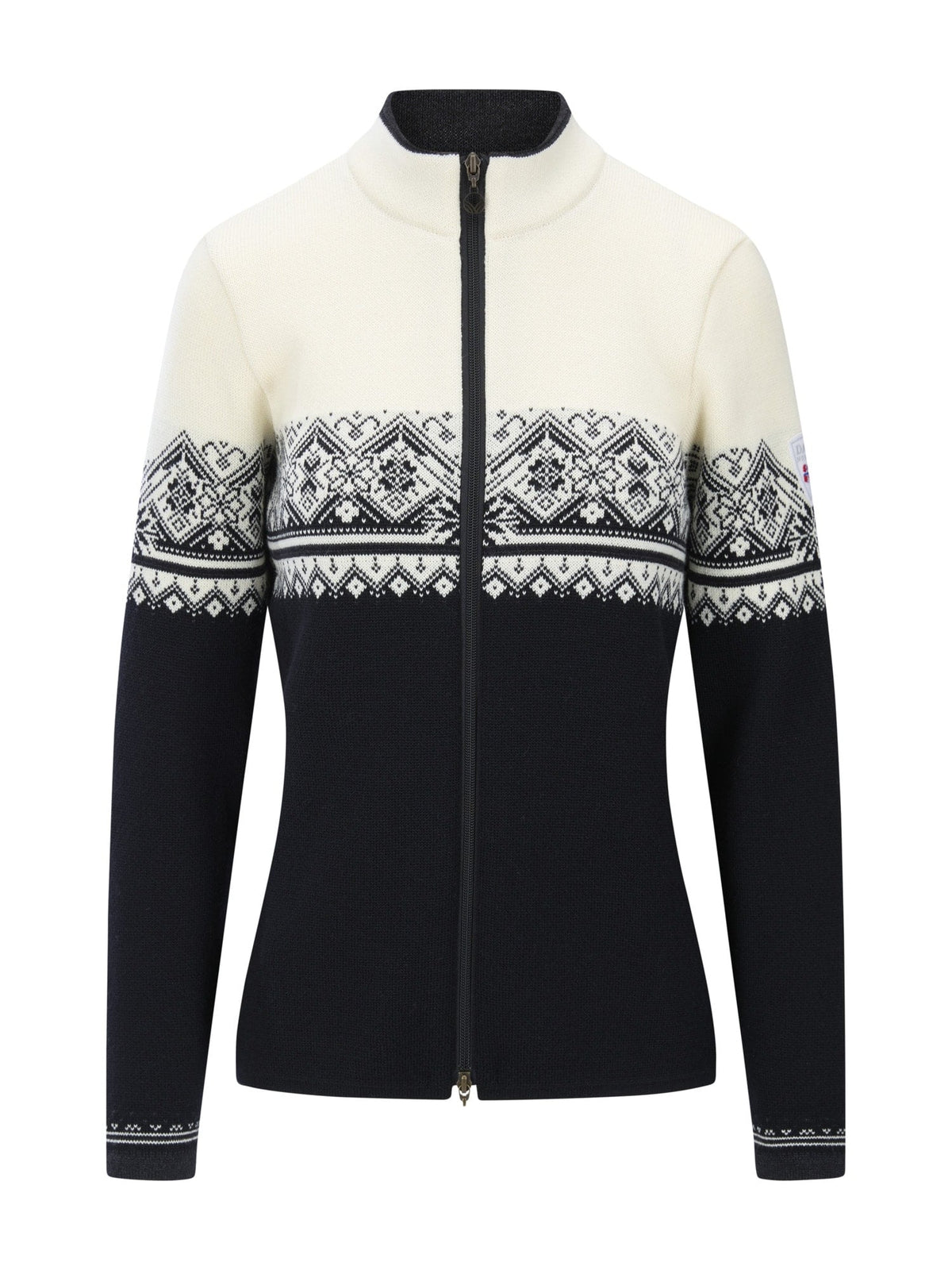 Dale of Norway Women Moritz Women's Jacket Black Offwhite Dark Charcoal