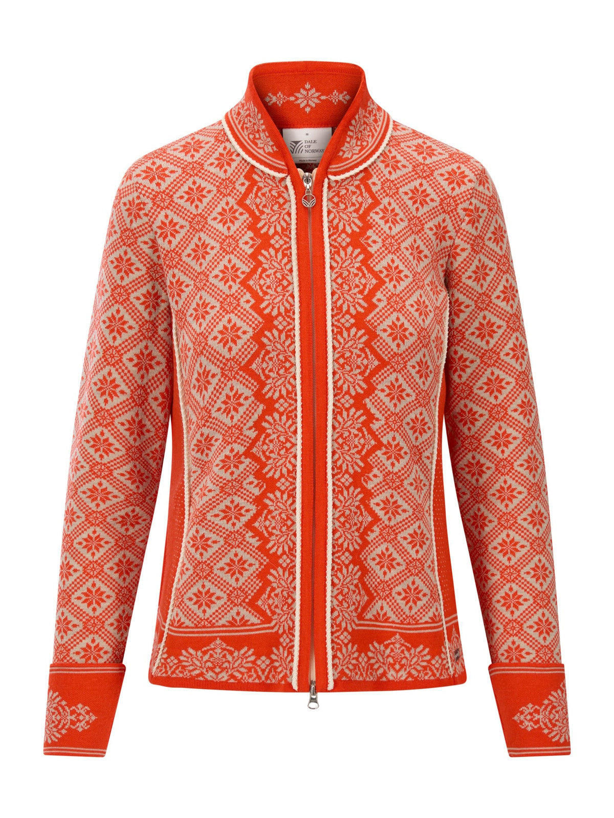 Dale of Norway Women Christiania Women's Jacket Roth Red Sand Mel.
