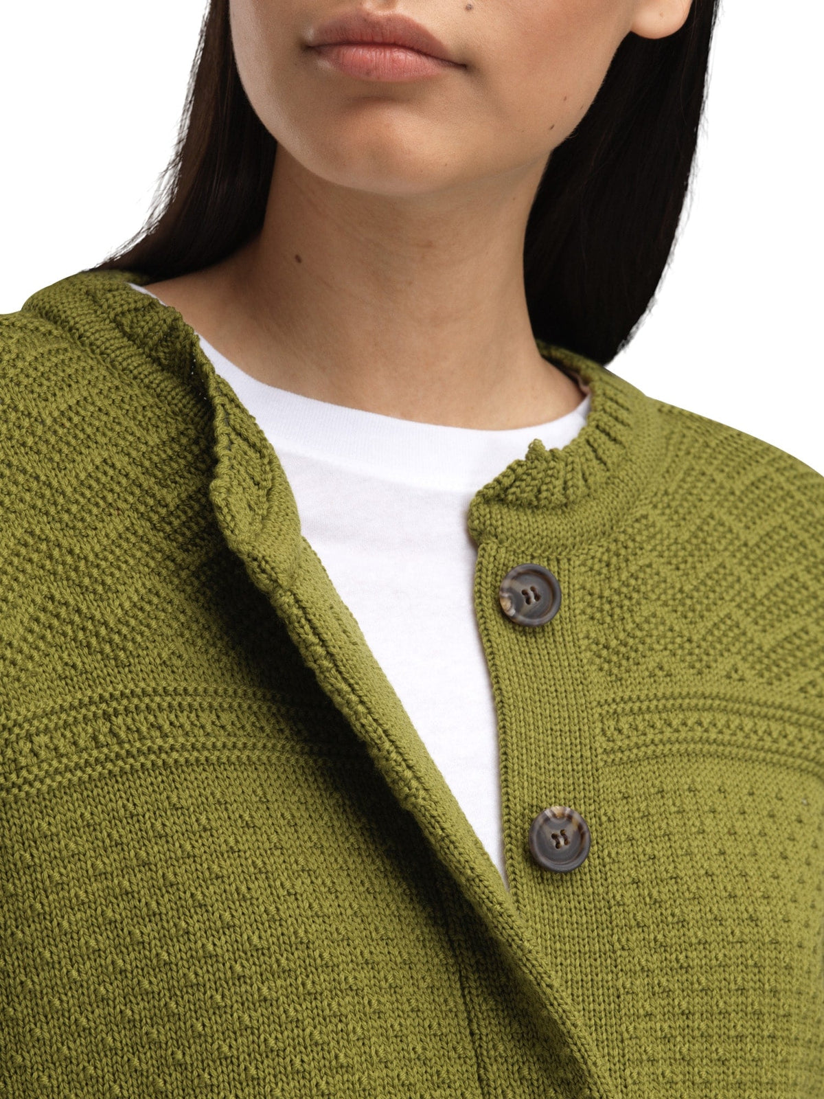 Dale of Norway Women Lusa Women's Cardigan Alum Green