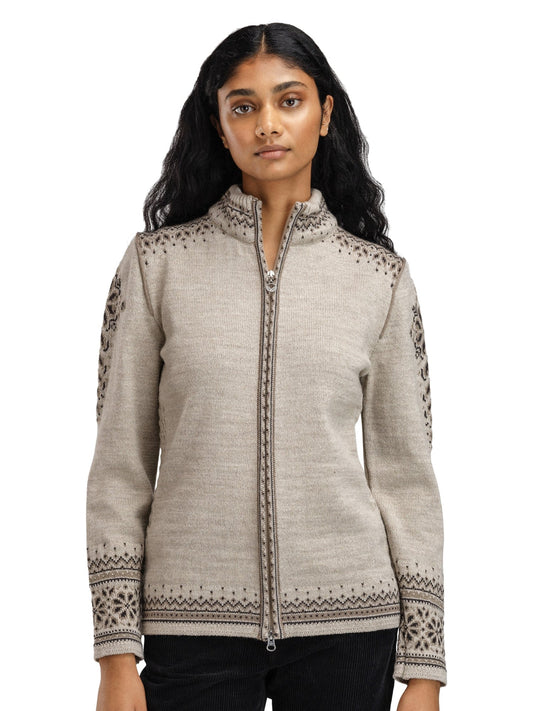 Dale of Norway Women 140th Anniversary Fem Jacket Sand Coffee Mountainstone