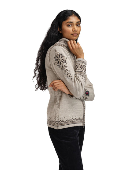Dale of Norway Women 140th Anniversary Fem Jacket Sand Coffee Mountainstone