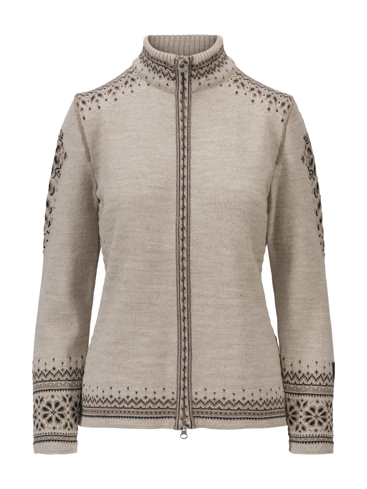 Dale of Norway Women 140th Anniversary Fem Jacket Sand Coffee Mountainstone