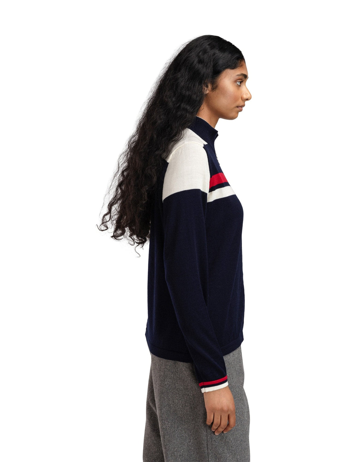 Dale of Norway Women Mount Stello Feminine Jacket Navy Offwhite Raspberry