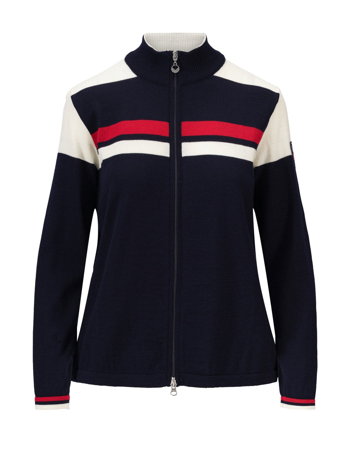 Dale of Norway Women Mount Stello Feminine Jacket Navy Offwhite Raspberry