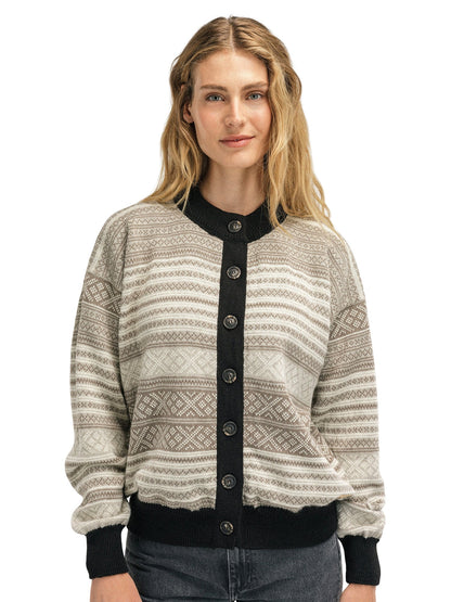 Dale of Norway Women Skarpøy Feminine Cardigan Brown