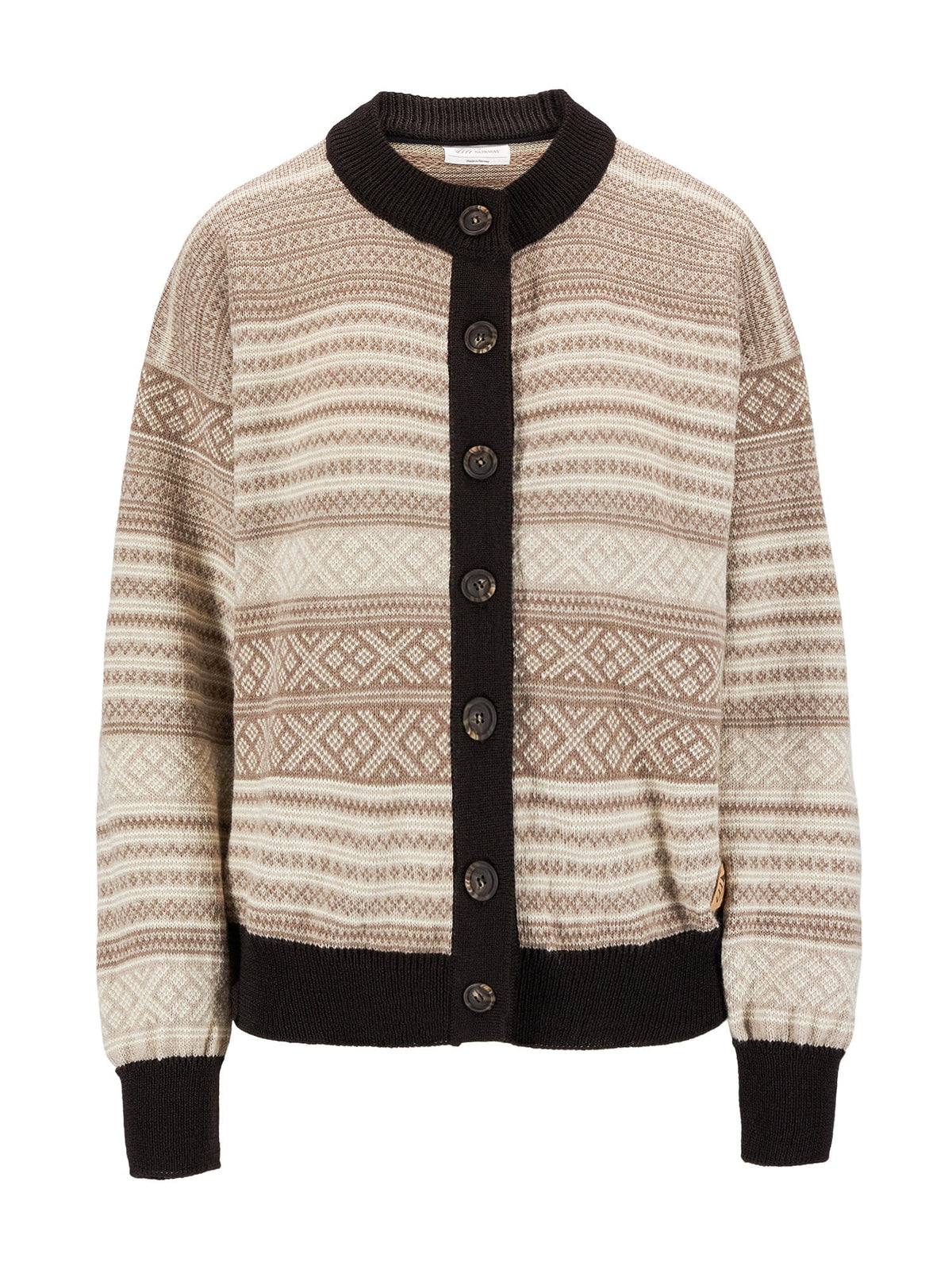 Dale of Norway Women Skarpøy Feminine Cardigan Brown