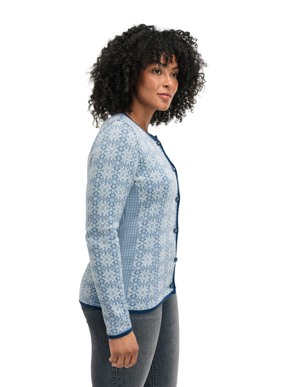 Dale of Norway Women Othelie Feminine Jacket Blue