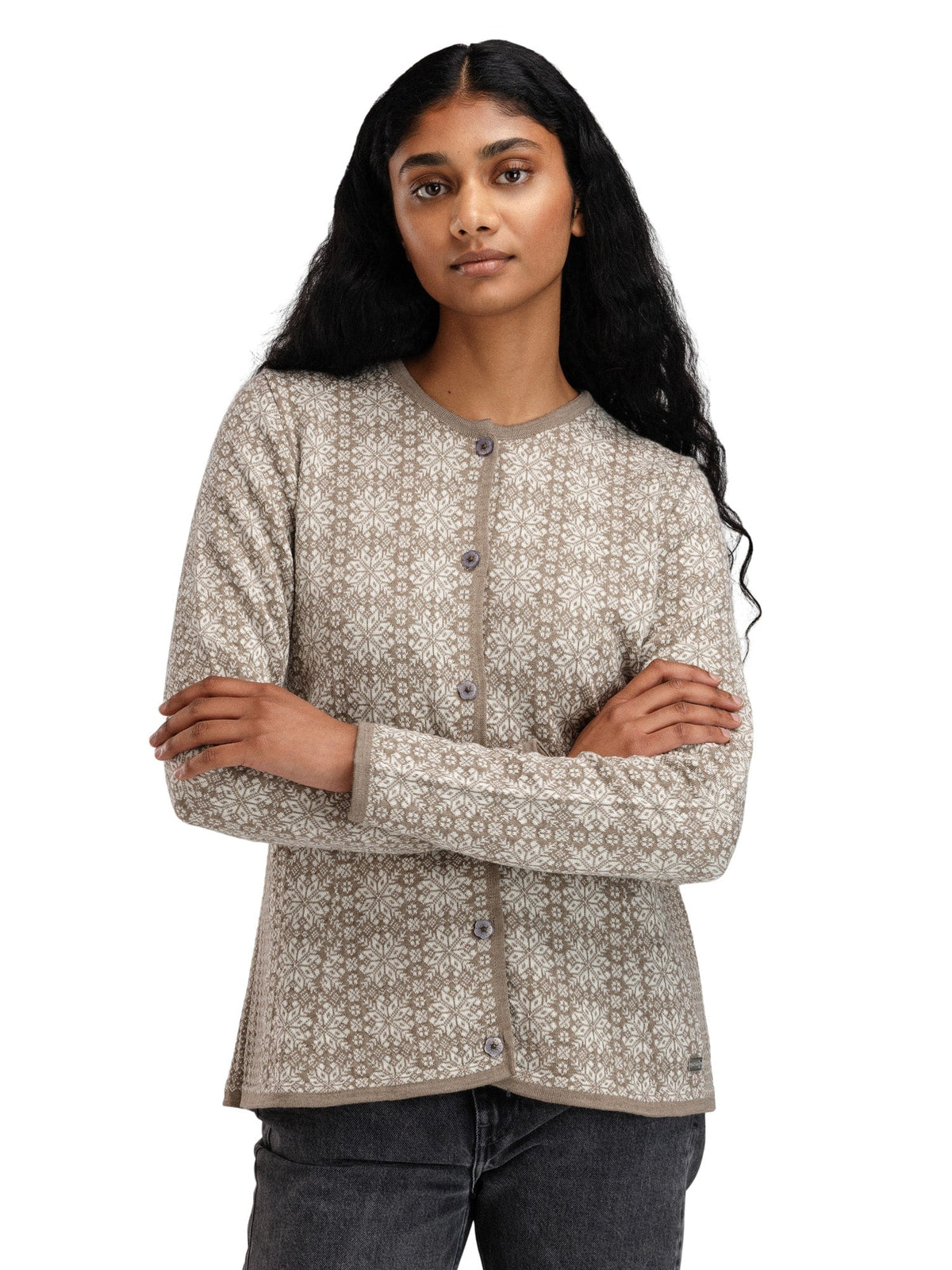 Dale of Norway Women Othelie Fem Jacket Mountainstone Offwhite Mt.s
