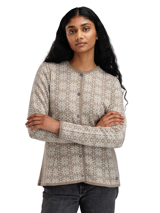 Dale of Norway Women Othelie Fem Jacket Mountainstone Offwhite Mt.s