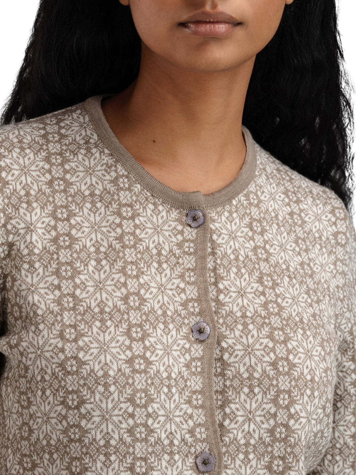 Dale of Norway Women Othelie Fem Jacket Mountainstone Offwhite Mt.s