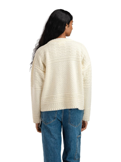 Dale of Norway Women Lusa Fem Cardigan Offwhite