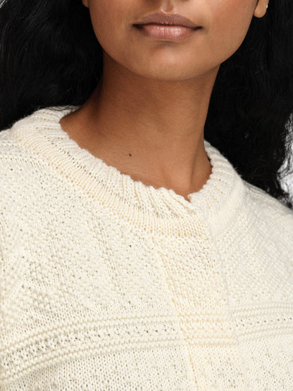 Dale of Norway Women Lusa Fem Cardigan Offwhite