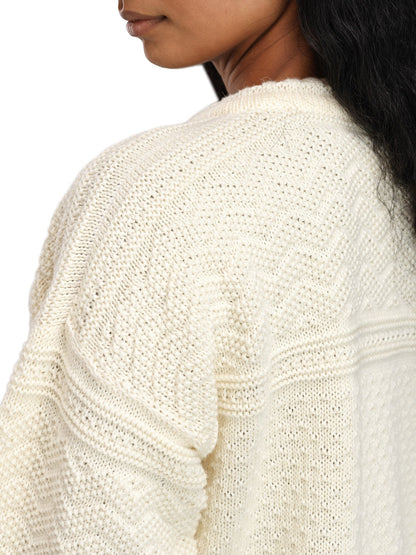 Dale of Norway Women Lusa Fem Cardigan Offwhite