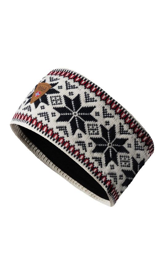 Dale of Norway Women|Men Garmisch Headband Offwhite Navy Raspberry