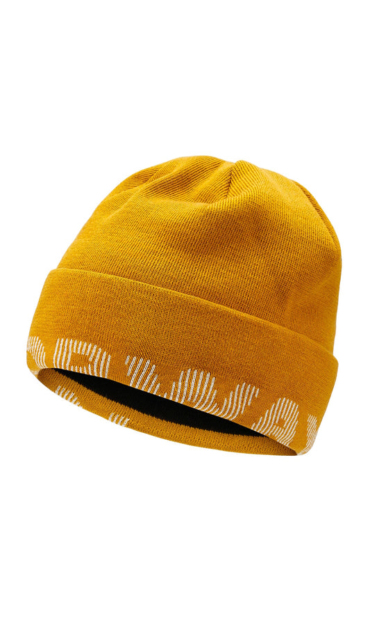 Dale of Norway Women|Men Team Norway unisex merino wool hat  Mustard