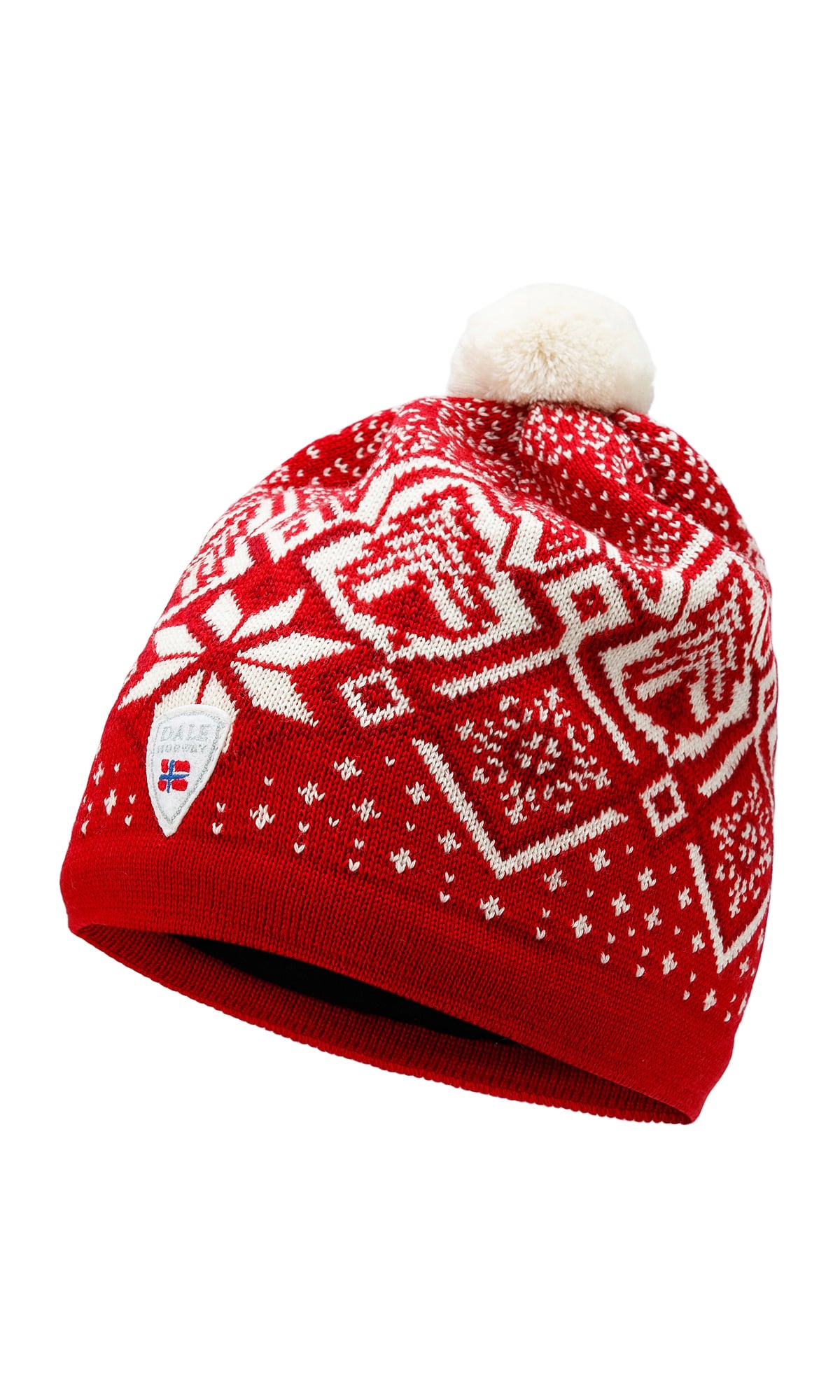 Raspberry Offwhite Redrose,One size