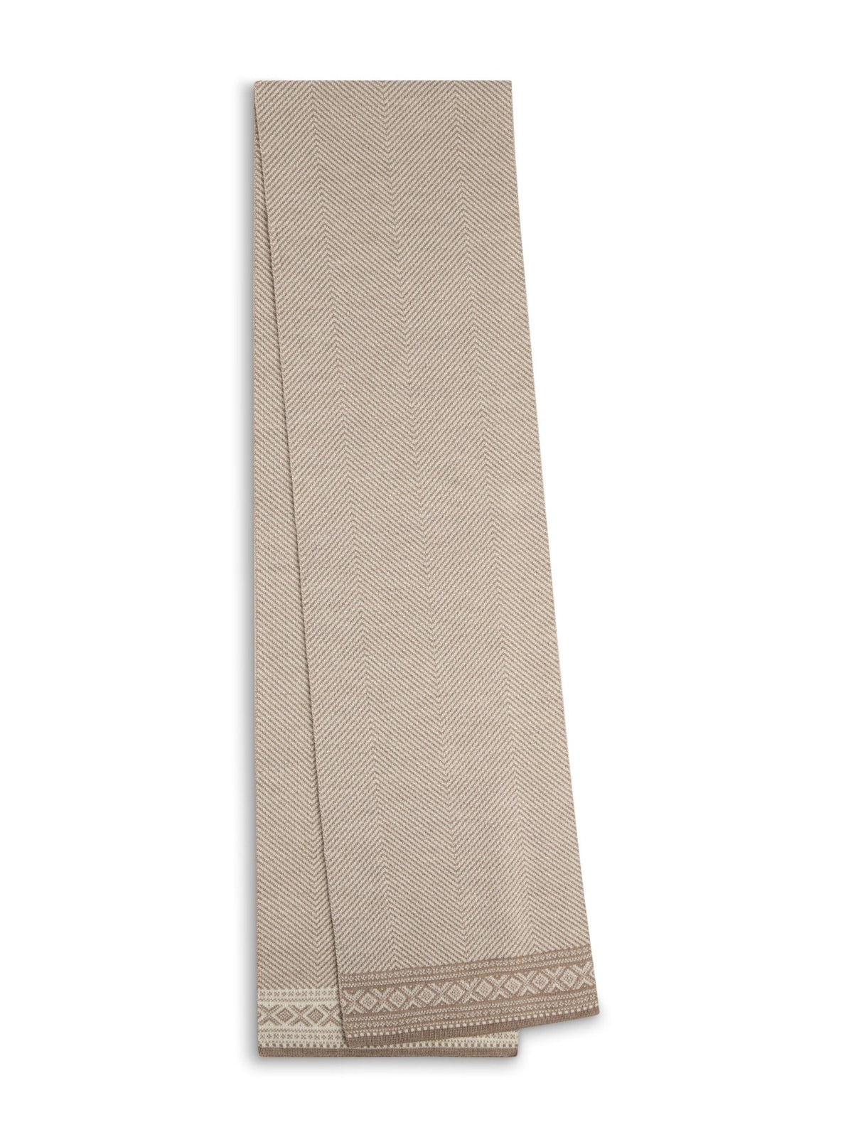 Dale of Norway Women|Men Cortina Scarf Mountainstone Off White