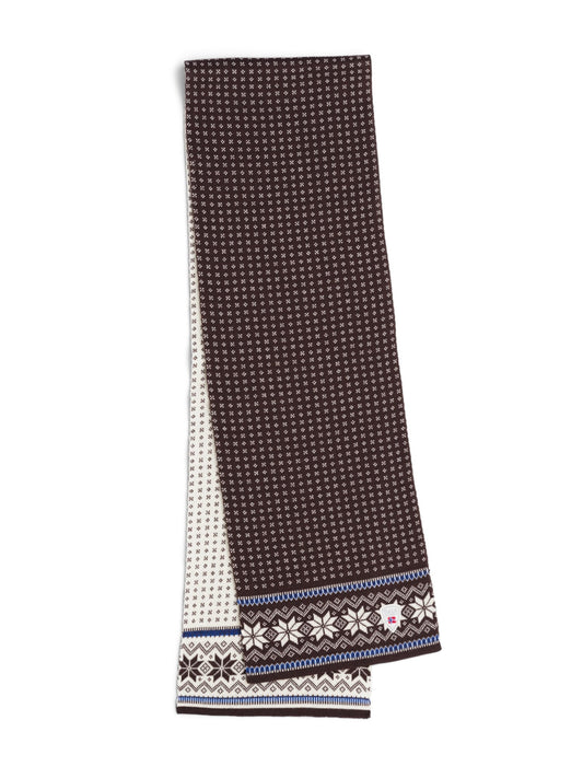 Dale of Norway Women|Men Garmisch Scarf Allium Navy Raspberry