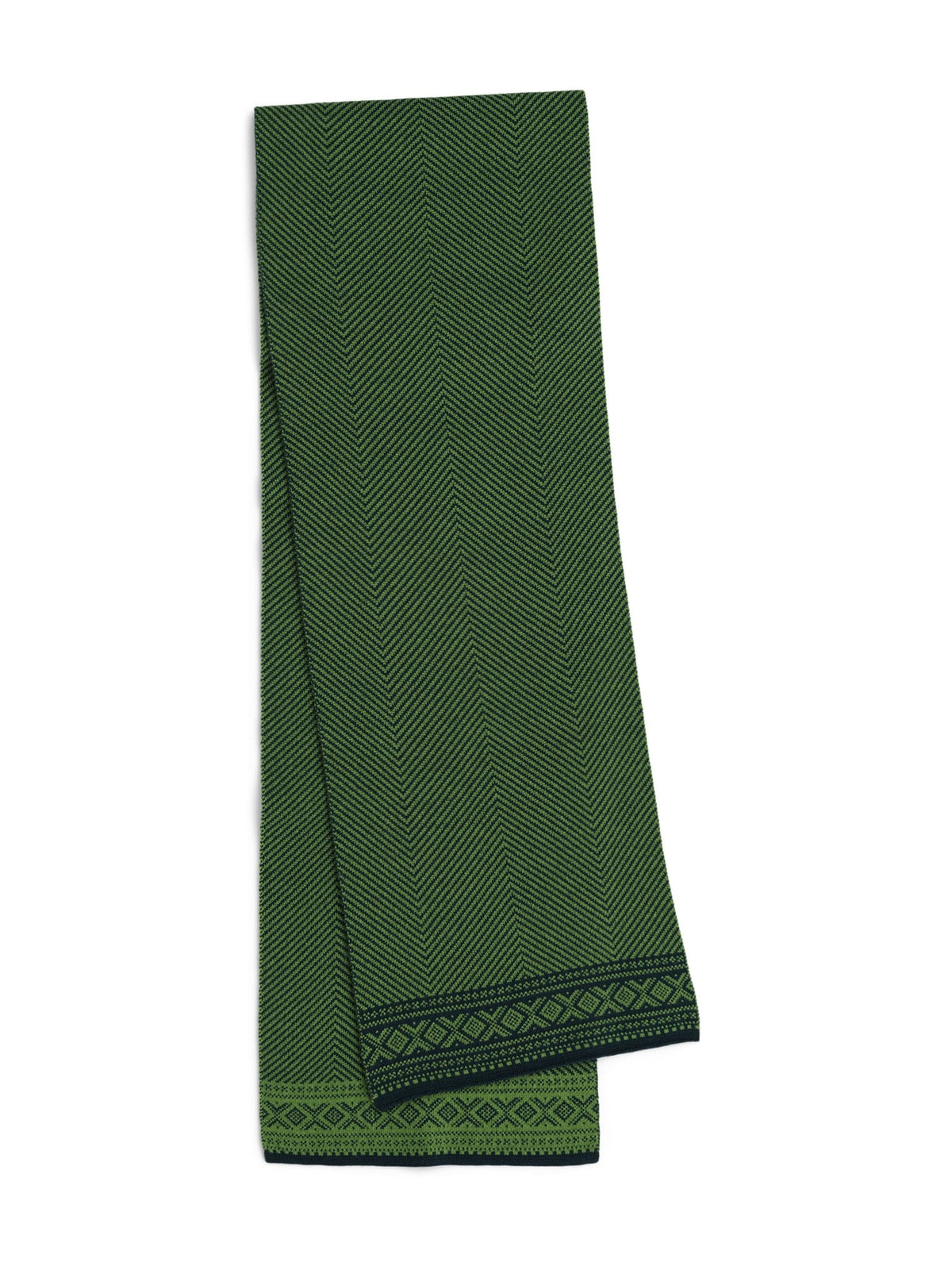 Dale of Norway Women|Men Cortina Scarf Pinegreen Springgreen