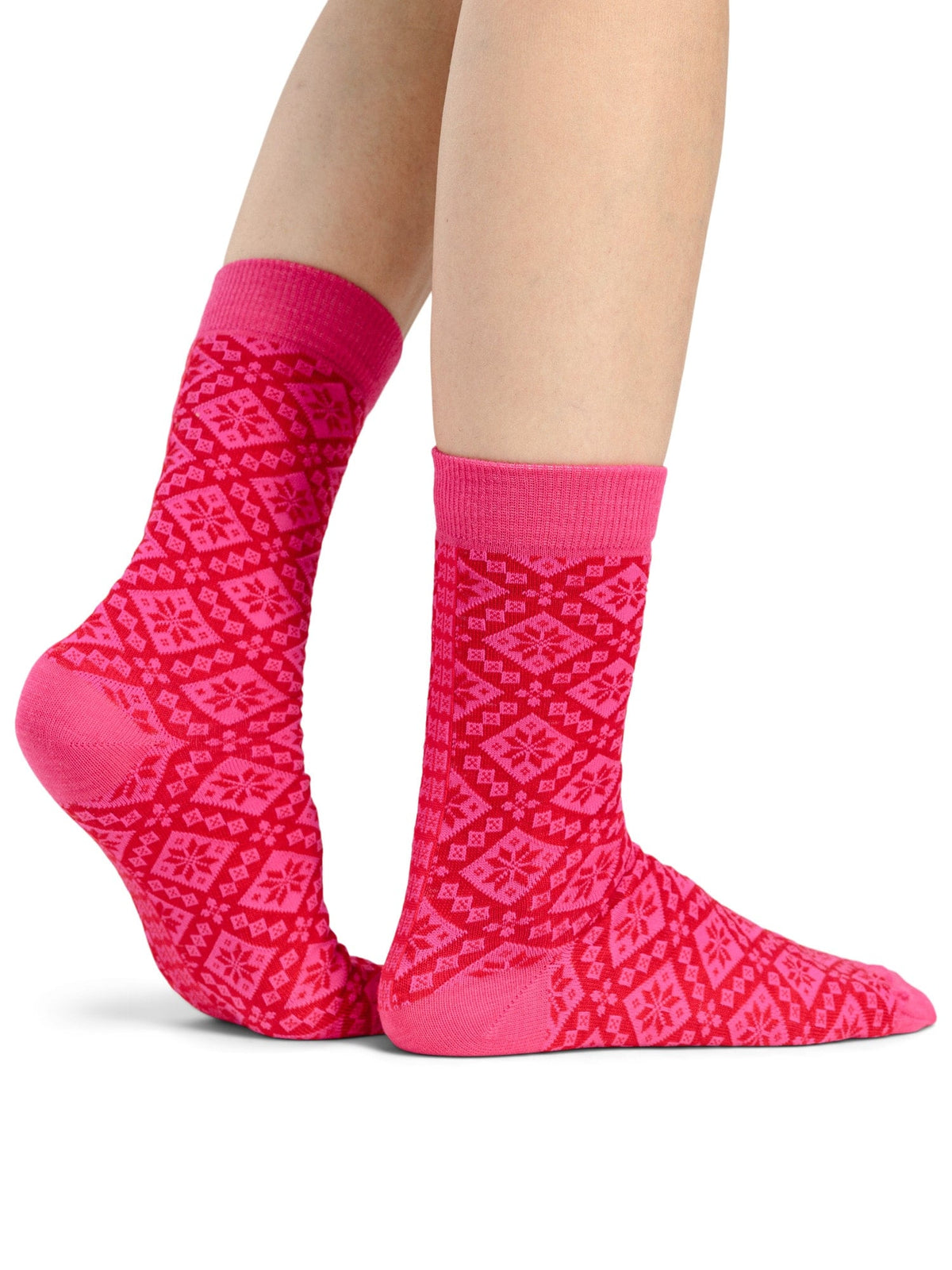 Dale of Norway Women Bjorøy sock Red Pink