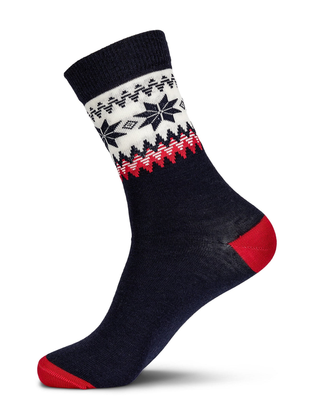 Dale of Norway Women|Men Myking sock Navy Red Offwhite