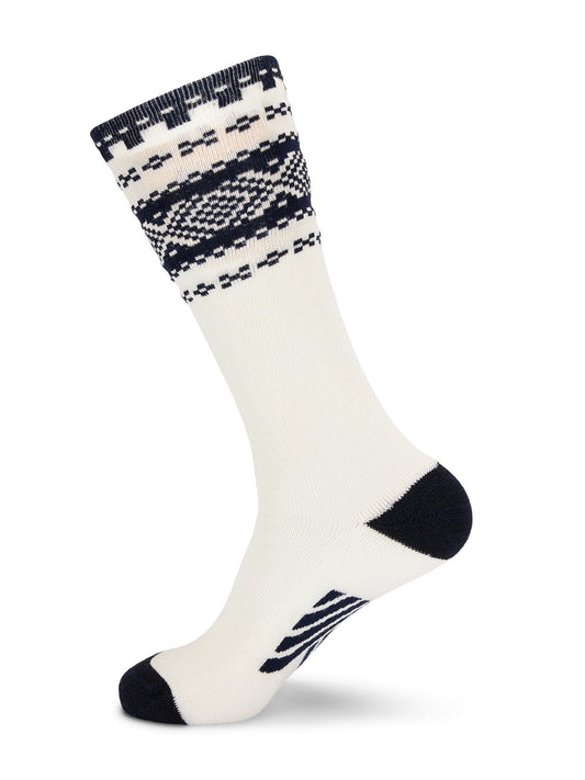 Dale of Norway Women|Men Cortina knee sock Offwhite Navy