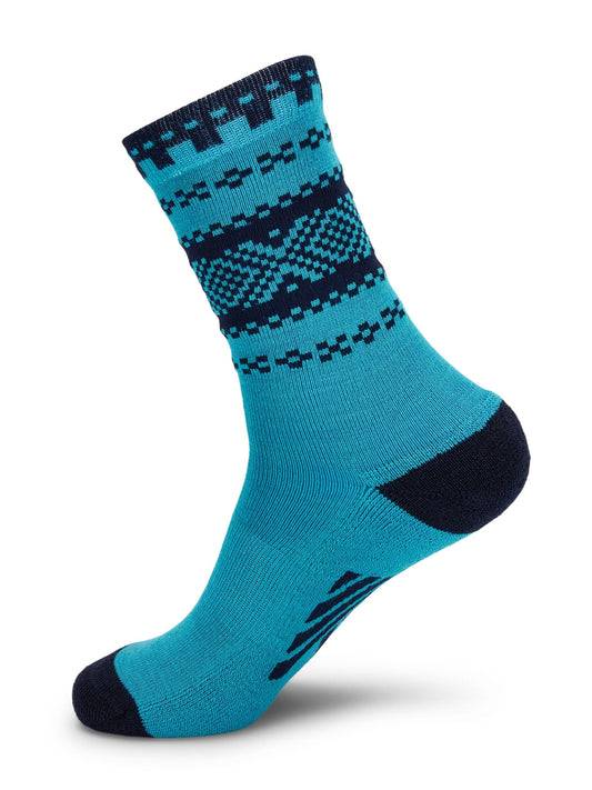 Dale of Norway Women|Men Cortina sock Turquoise Navy