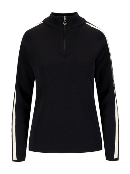 Dale of Norway Women Skarstind 1879 Feminine Sweater Black Offwhite