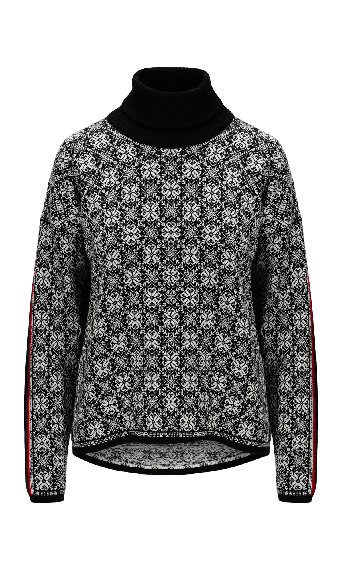 Dale of Norway Women Firda Women’s Sweater - Merino Wool BLACK OFF WHITE