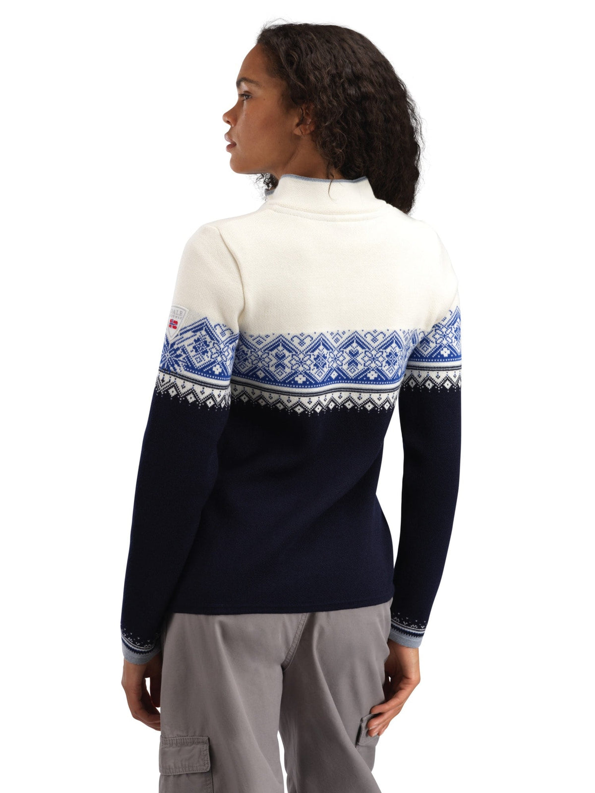 Dale of Norway Women Moritz Women’s Sweater - Merino Wool NAVY WHITE ULTRAMARINE