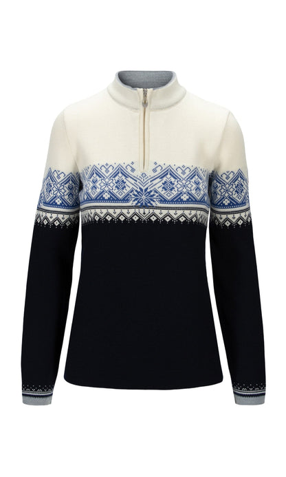 Dale of Norway Women Moritz Women’s Sweater - Merino Wool NAVY WHITE ULTRAMARINE