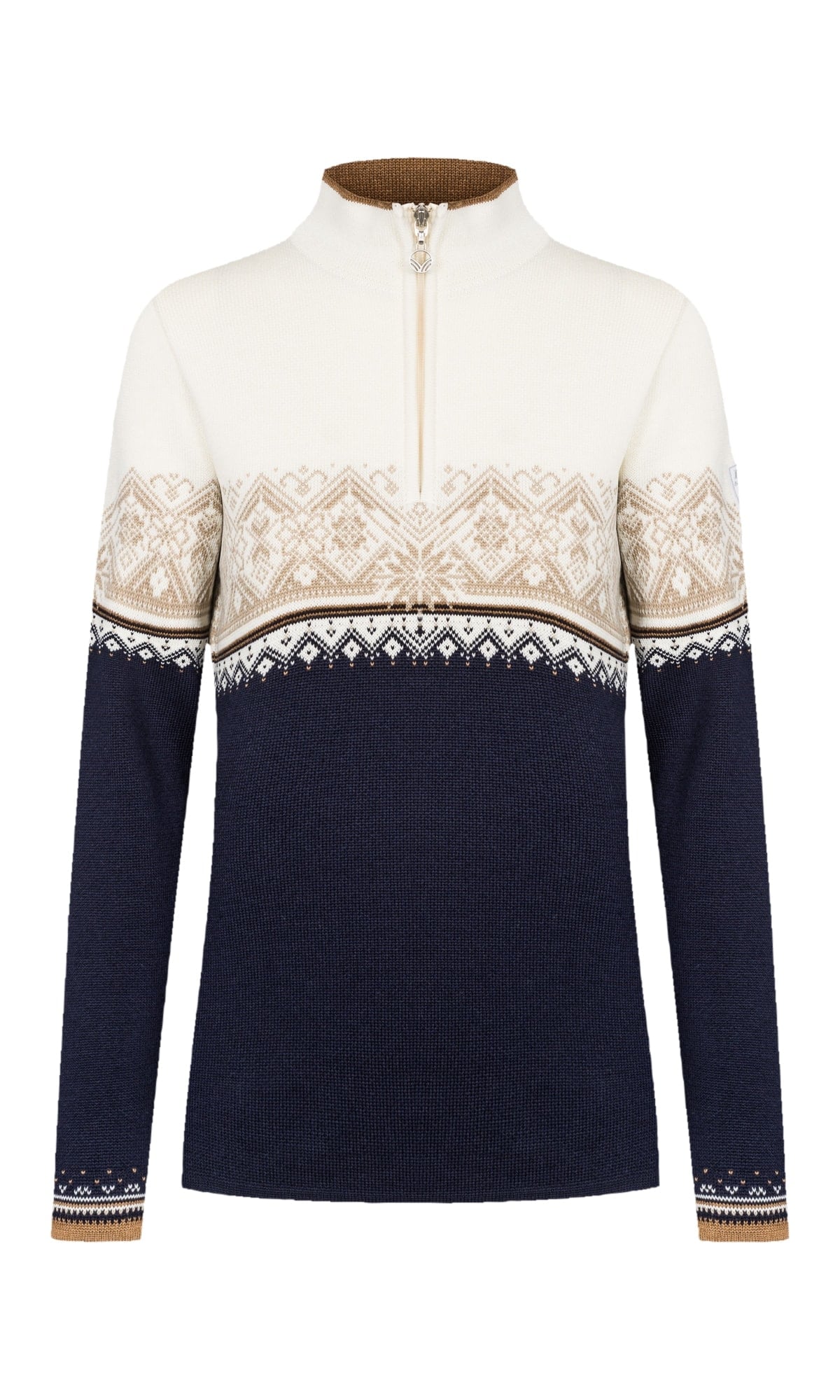 Dale of Norway Women Moritz Women’s Sweater - Merino Wool NAVY BRONZE BEIGE OFFWHITE
