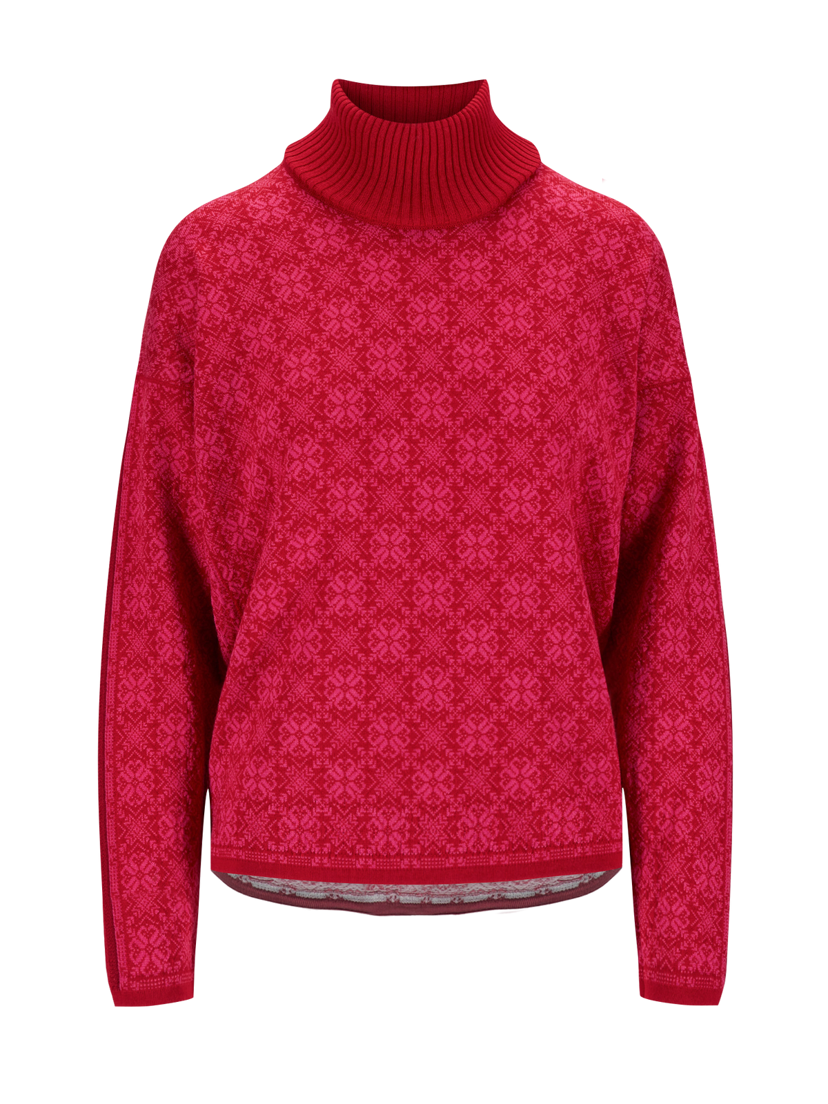 Dale of Norway Women Firda Fem Sweater Raspberry Allium
