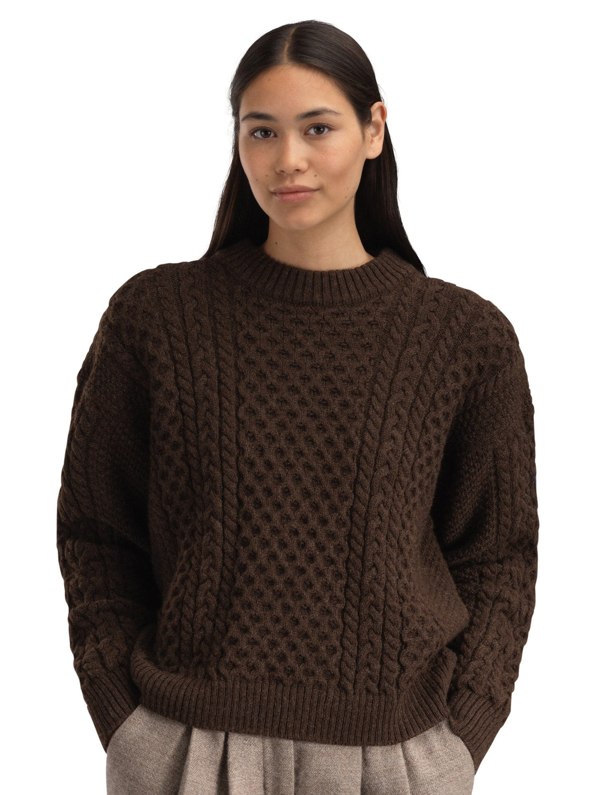 Dale of Norway Women Stalheim Women's Sweater Coffee