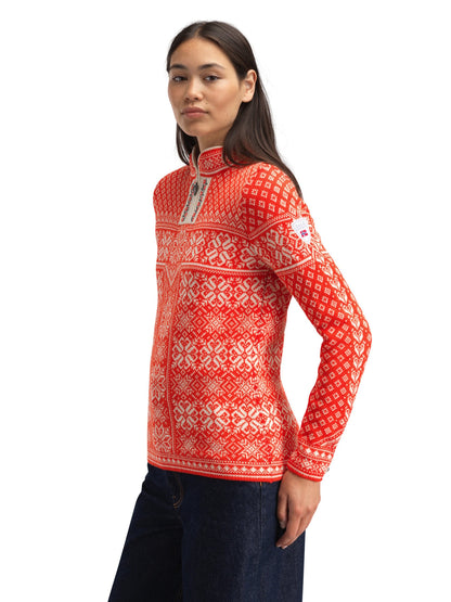 Dale of Norway Women Peace Women's Sweater Roth Red Sand Mel.
