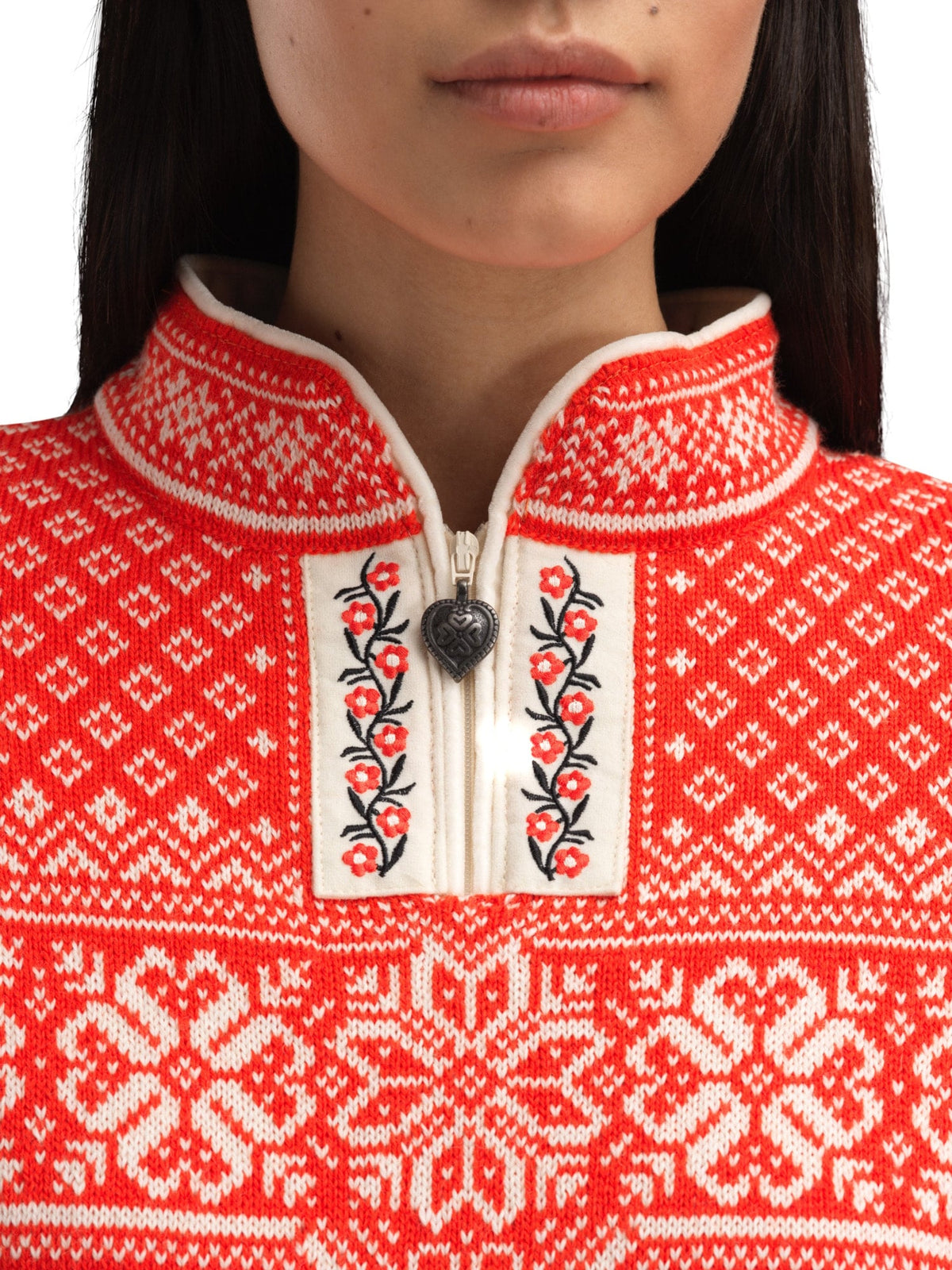 Dale of Norway Women Peace Women's Sweater Roth Red Sand Mel.