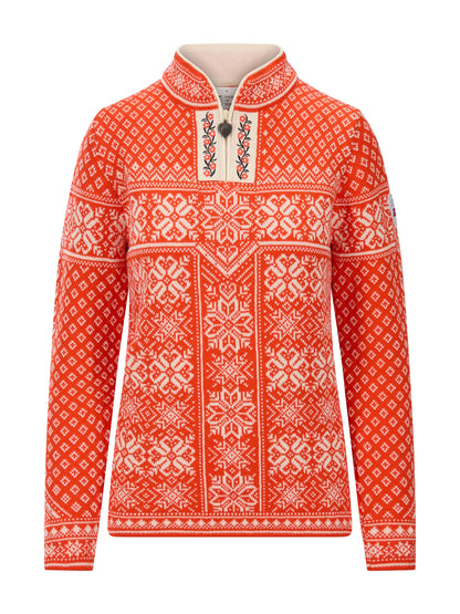 Dale of Norway Women Peace Women's Sweater Roth Red Sand Mel.