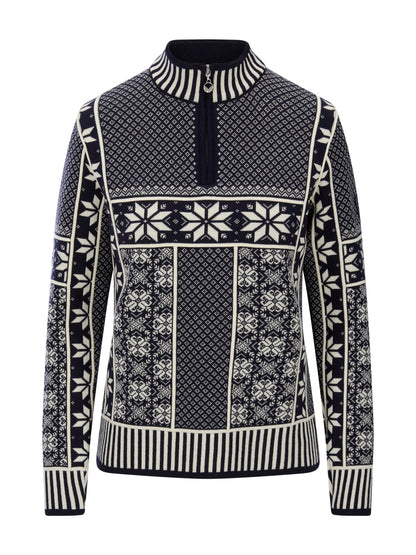 Dale of Norway Women Vardåsen Women's Sweater Marine Offwhite