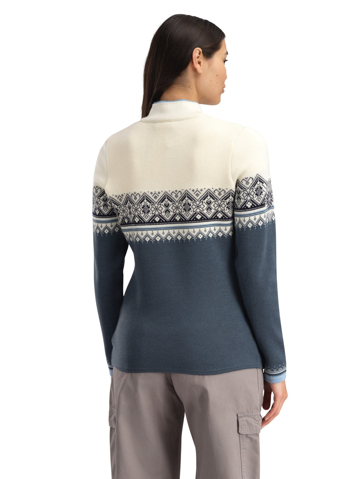 Dale of Norway Women Moritz Women's Sweater Steel Off White Navy