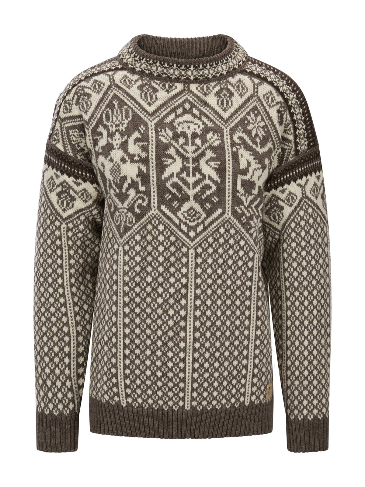 Dale of Norway Men 1994 Men's Sweater Nutmeg Natural White Vanilla Sugar