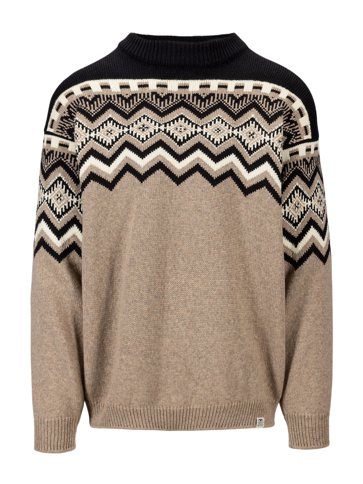 Dale of Norway Men Randaberg Sweater Maculine Brown Black Offwhite