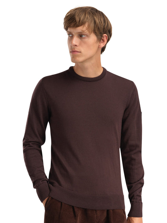 Dale of Norway Men Magnus Masc Sweater Aubergine