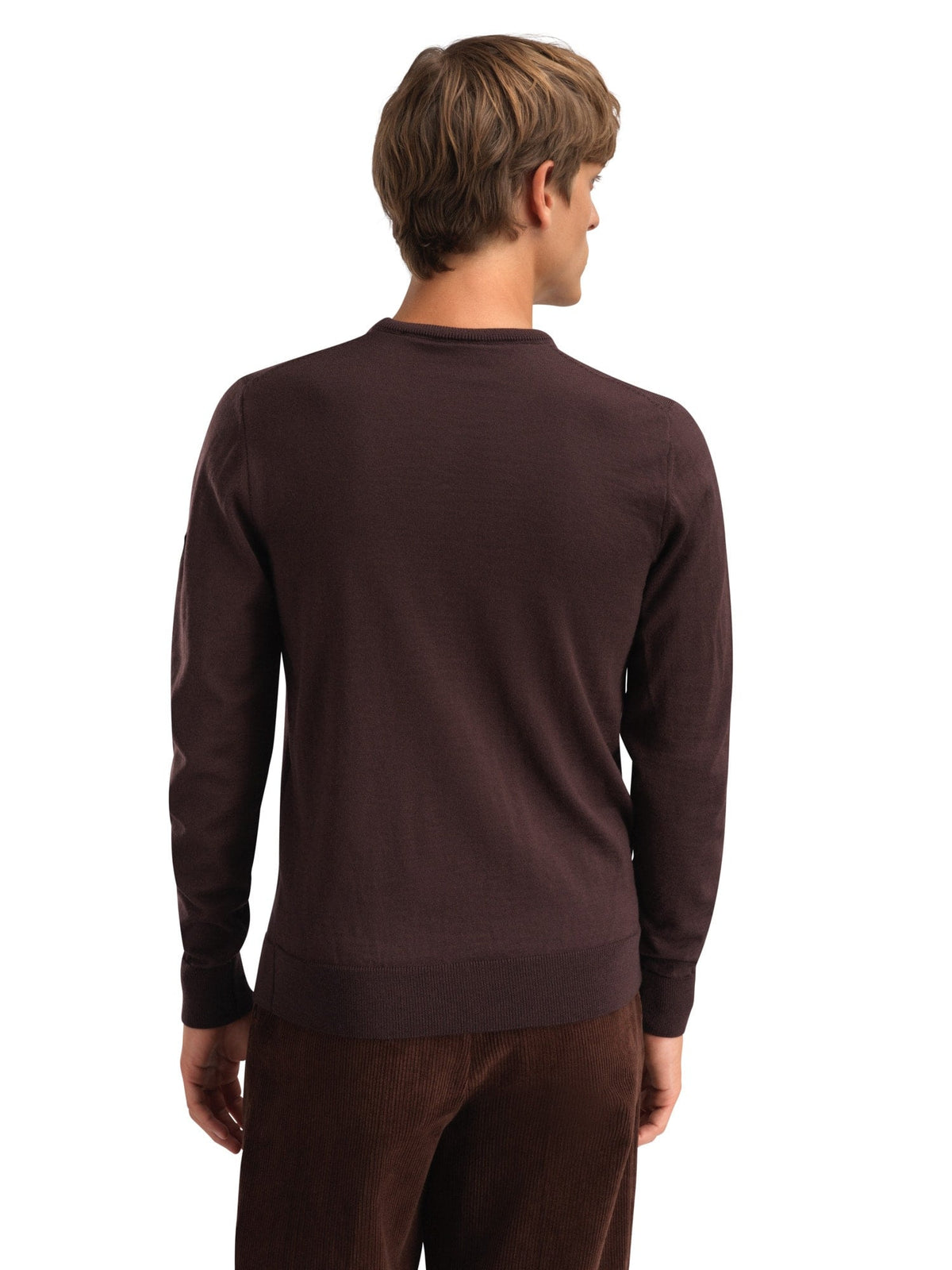 Dale of Norway Men Magnus Masc Sweater Aubergine