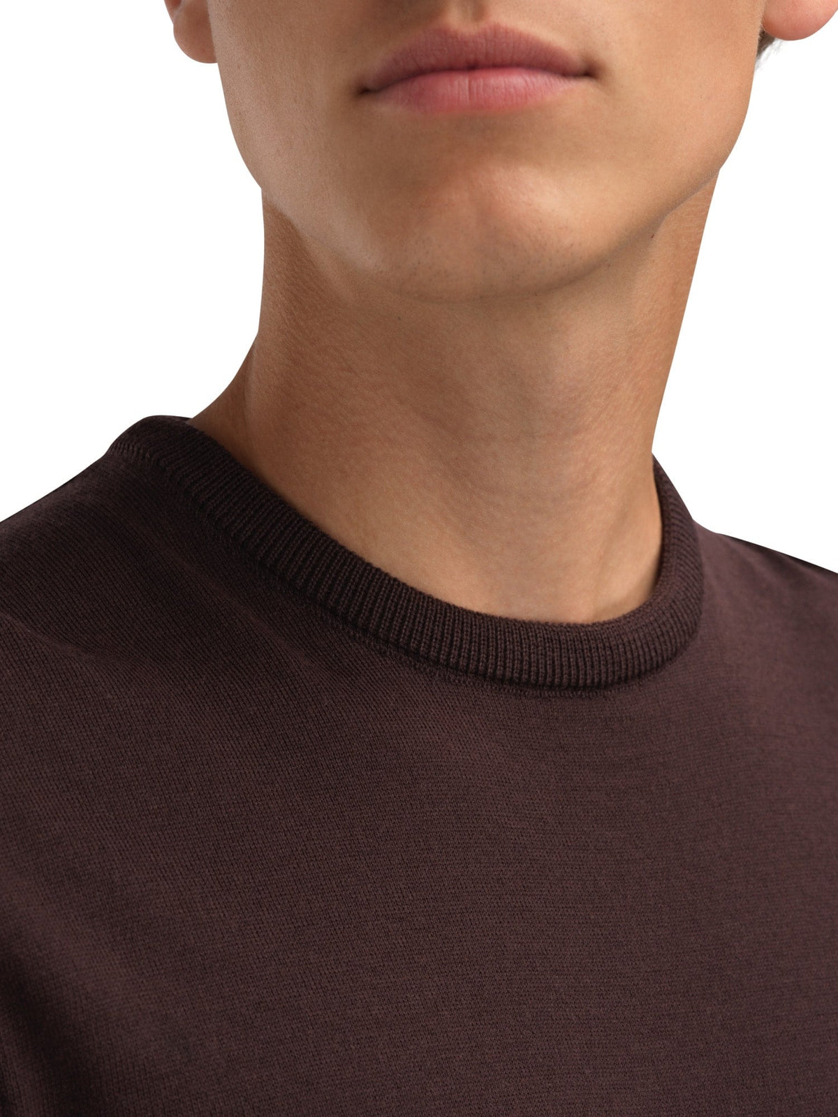 Dale of Norway Men Magnus Masc Sweater Aubergine