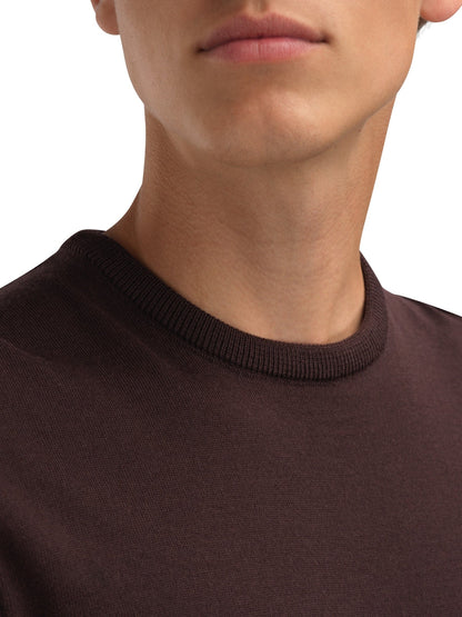 Dale of Norway Men Magnus Masc Sweater Aubergine