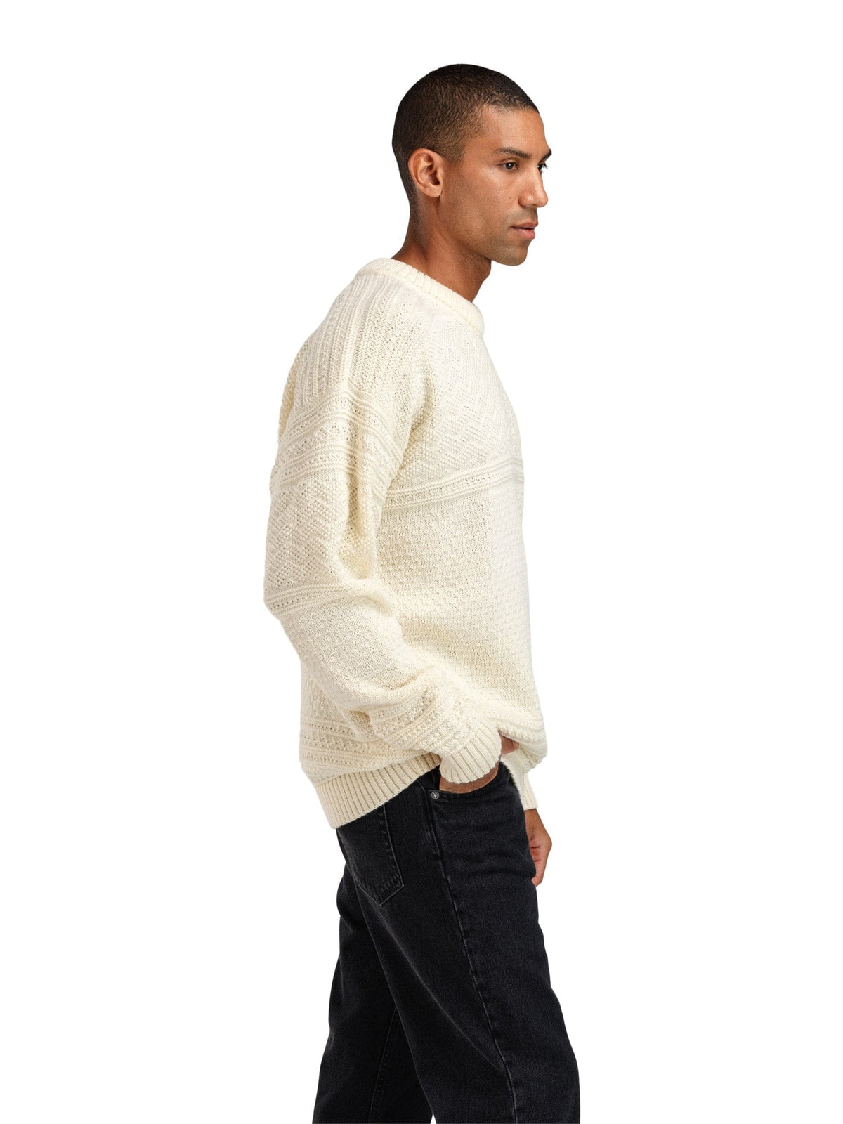 Dale of Norway Men Lusa Masc Sweater Offwhite