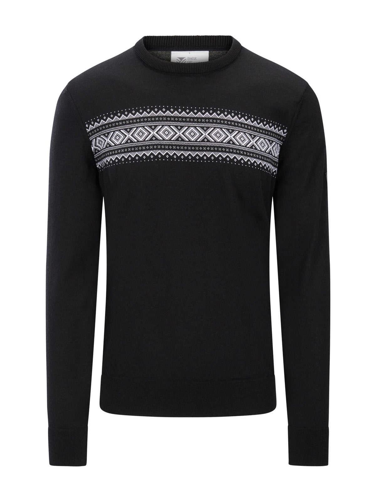 Dale of Norway Men Sverre Masc Sweater Black white grey